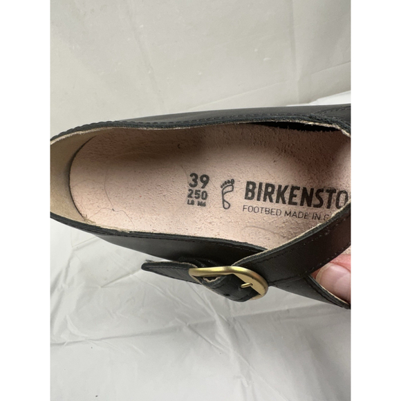 Birkenstock Tracy Mary Jane Ballet Eva Womens Flat Shoe In Black 39 - Picture 12 of 16